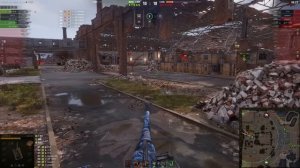 [Fermani wot] * AMX 50 B Очень хитрый статист попал на карту - Промзона! Вот что из этого получилось