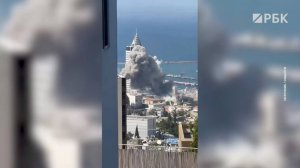 Иран нанес ракетный удар по Хайфе