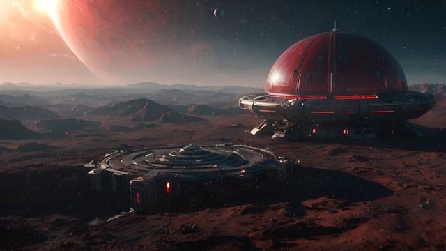 Red Silence – Ambient Exploration on a Distant Moon