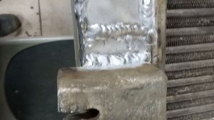 сварка интеркулера Маз