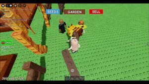 Играем в Grow we Garden в роблокс!
