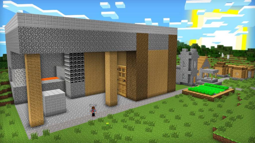ПОЧЕМУ МОЯ КУЗНИЦА СТАЛА БОЛЬШЕ В 10000000000 РАЗ В МАЙНКРАФТ | Компот Minecraft