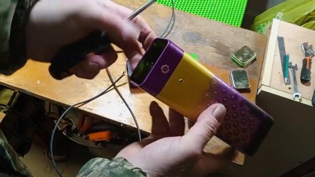 Антена из чайных коробочек