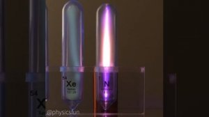 Свечение газов вблизи катушки Тесла