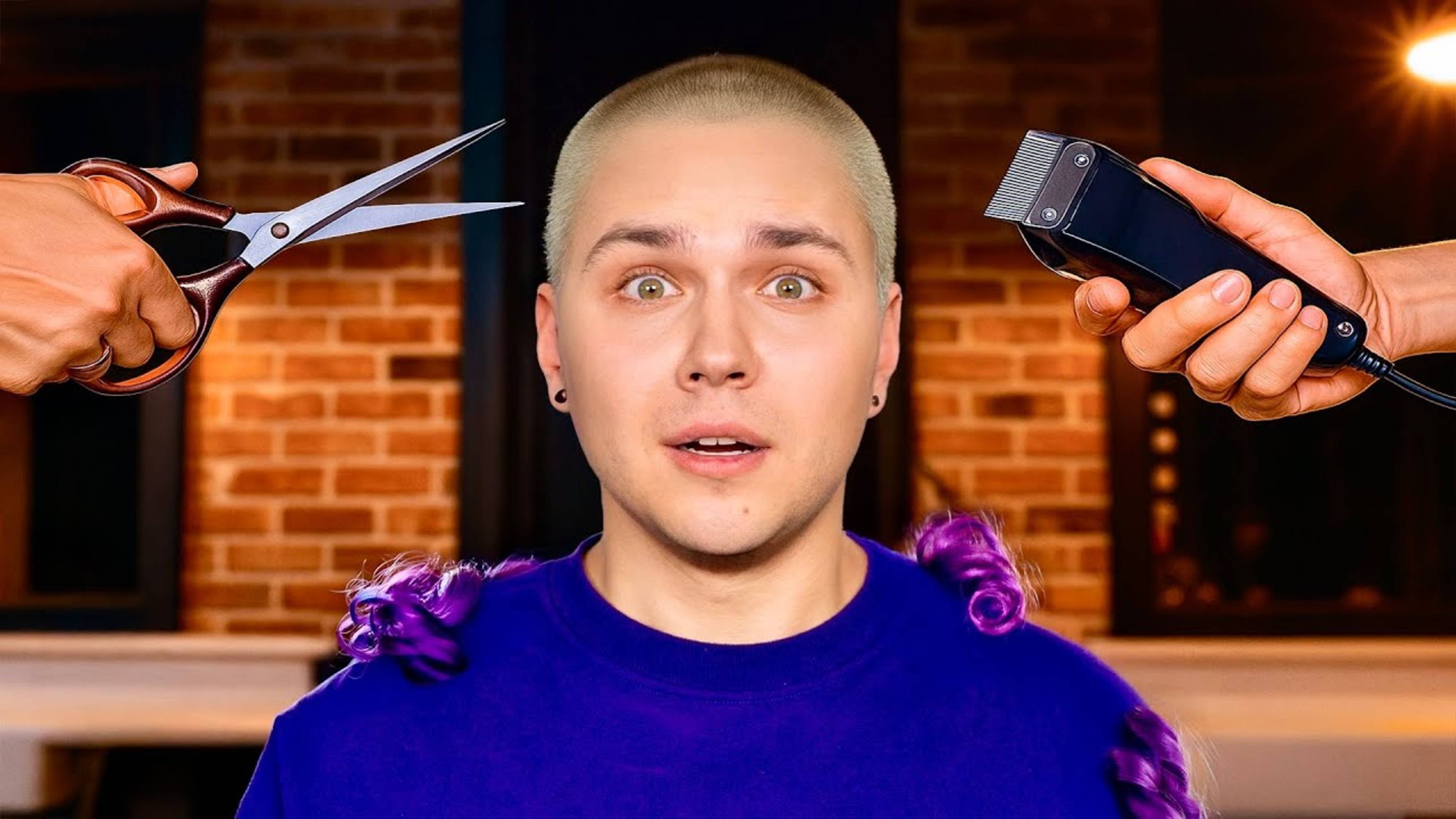 Милс Кел : ПОДСТРИГЛИ НАЛЫСО 👨🦲 Симулятор Парикмахера. Милс PLAY
