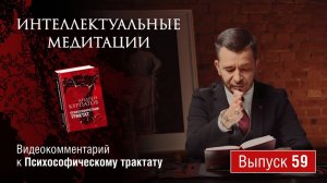 Интеллектуальные медитации. Видеокомментарий к Психософическому трактату: выпуск 59