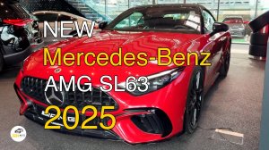 Новый Mercedes-Benz AMG SL63 2025 года. Видео обзор.