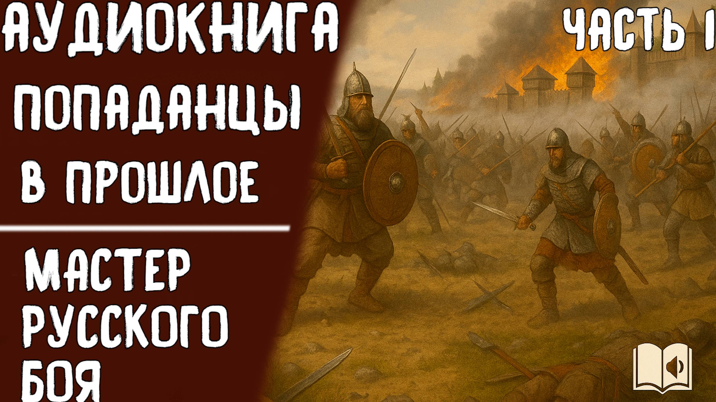 Попаданец в прошлое. Часть 1 — Аудиокнига | Аудиокниги про попаданцев | Мастер рукопашного боя
