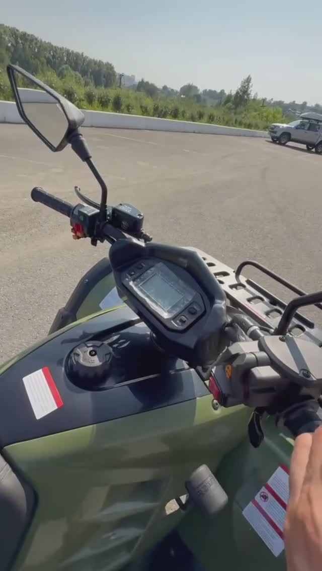 Квадроцикл IRBIS (Ирбис) ATV 350 зелёный с ПСМ