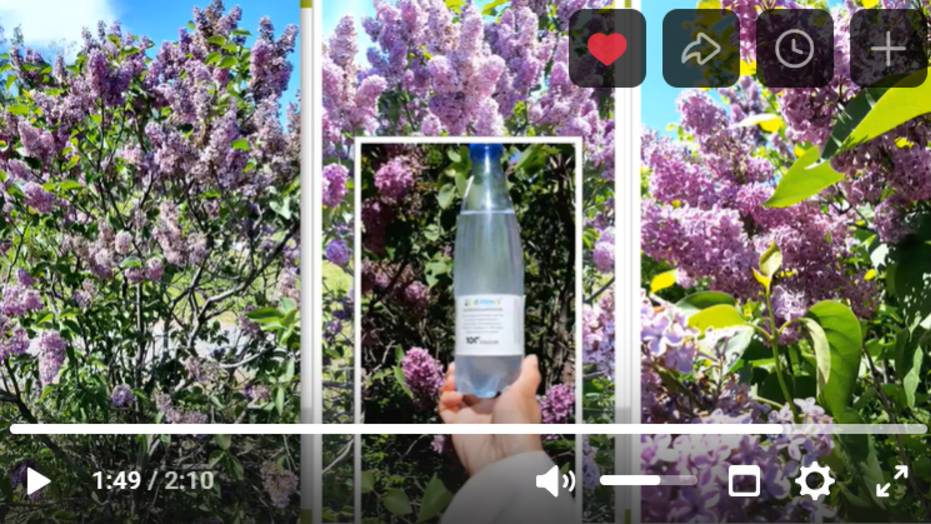 В ботаническом саду с водой «dimmel»! Сюжет клиента нашей компании Лидии Х.
