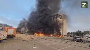 Ракетный удар Ирана по израильскому технологическому центру «Gav-Yam»