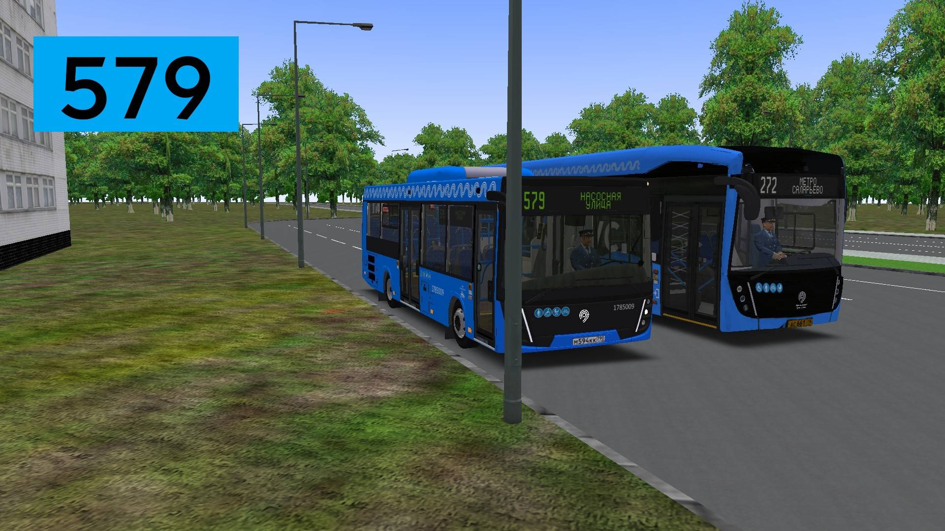 OMSI 2: Автобус №579 Насосная улица - МЦД Переделкино смотреть онлайн