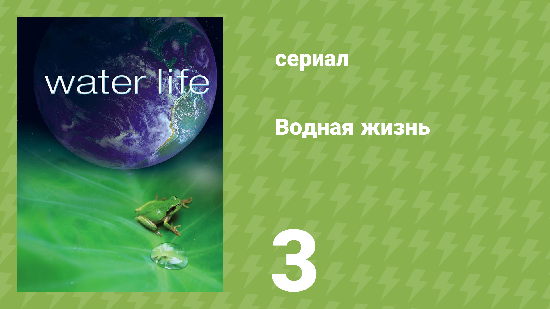 Водная жизнь 3 серия «Там, где рождается вода» (документальный сериал, 2009)