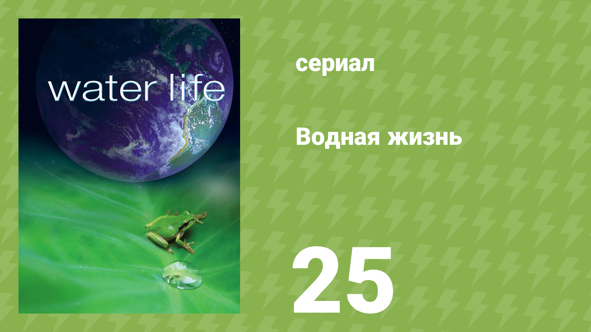 Водная жизнь 25 серия «Голоса воды» (документальный сериал, 2009)