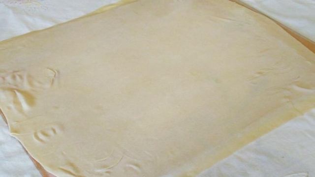 Болгарский пирог с творожной начинкой
