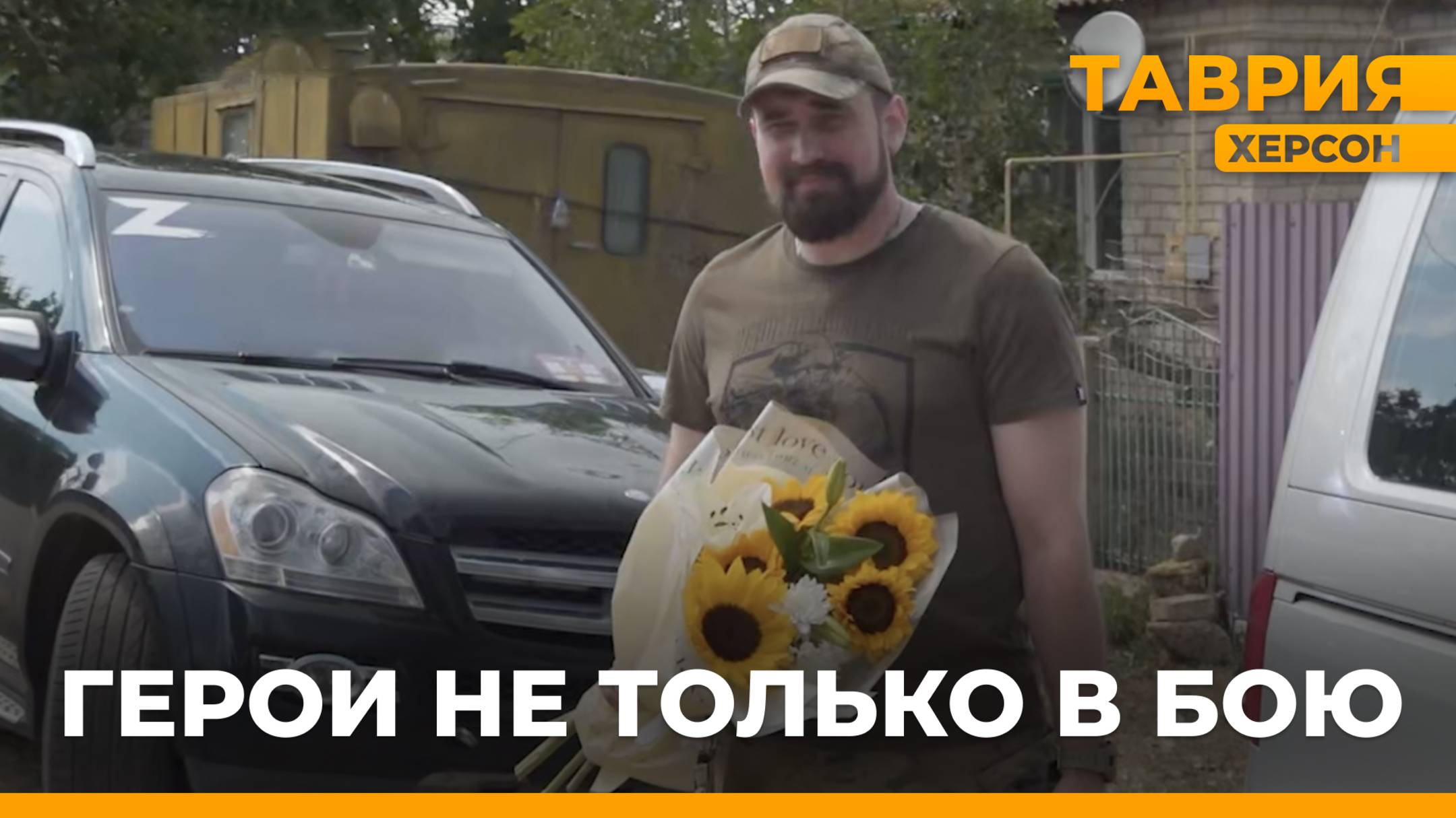 Участник проекта "Герои Херсонщины" подарил школьнику из Магдалиновки трофейный БпЛА