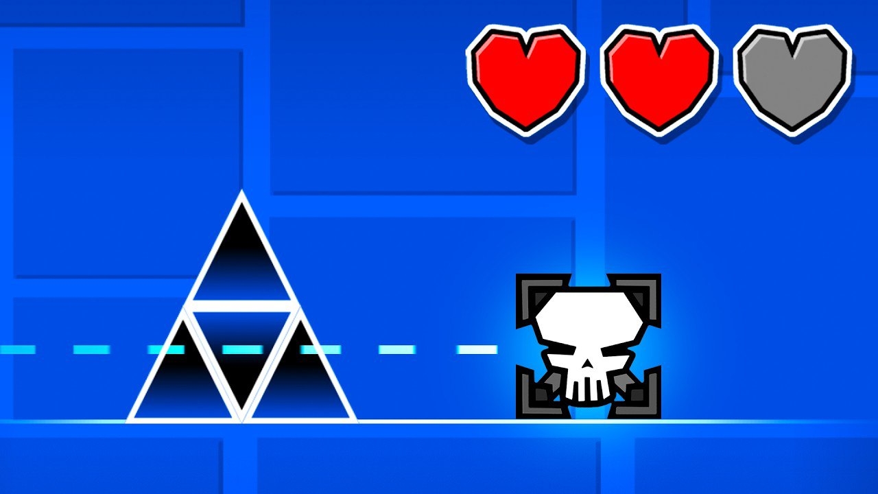 [Ретроман] Я Добавил ЖИЗНИ в Geometry Dash!