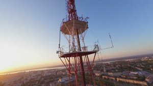 Телевышка в г. Чебоксары - FPV drone