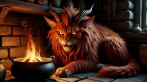 Коты+мифические и фэнтезийные существа