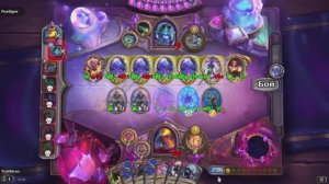 Hearthstoyne. Поля сражений. Пытаюсь апнуть рейтинг с 0 до 10000)))