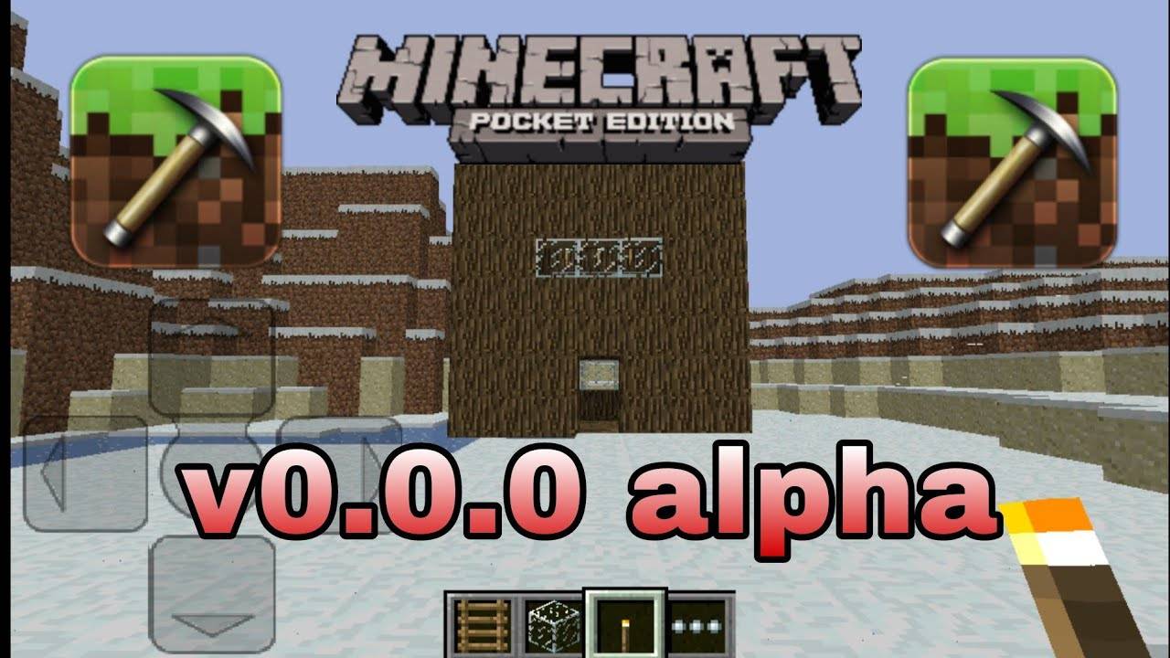 Minecraft PE v0.0.0 alpha Несколько домов (Для бедных школьников) #2