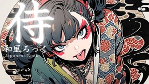 Shamisen × Rock🔥Perfect BGM for Study, Sleep, Work, and Gaming【和風ロック】