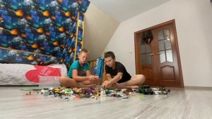 Собираем из Лего мини город 😆🤣