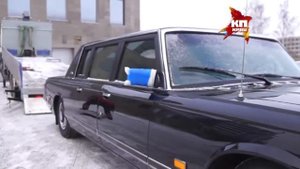 В Екатеринбург приехал бронеавтомобиль Бориса Ельцина
