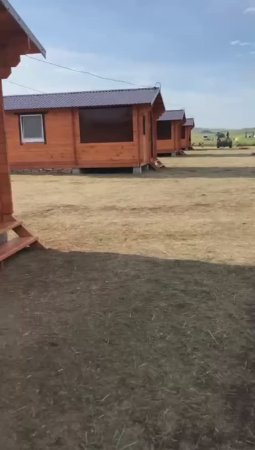 Пример нашего дачного домика с верандой из Бруса лиственницы сибирской