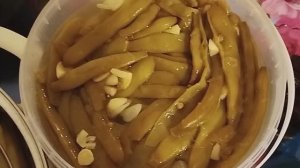 Турша из фасоли)