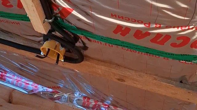 1000026965.mp4 (Собака смотрит на монтаж э/проводки на кухне в доме А-фрейм)
