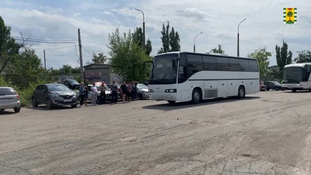 город Рубежное Дети возвращаются домой из лагеря «Ак Барс Сәләт»