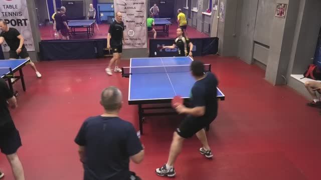 #17 Iф. Бадаев/Панов - Пеликаев/Гребенкина 19.06 Парный-рандом настольный теннис СПб