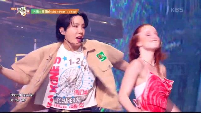 Killin' It Girl (Solo Version) - j-hope             (BTS)  Music Bank    KBS WORLD TV 250620 (1080p)