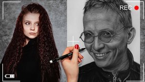 Портрет по фото - Иван Охлобыстин || 2023