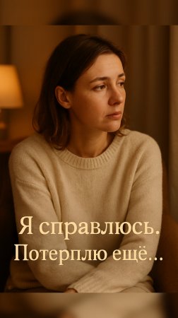 Я справлюсь. Потреплю еще…