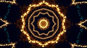 Мандала "Танец новогодних огней", Чайковский / Dance of New Year's lights. Tchaikovsky