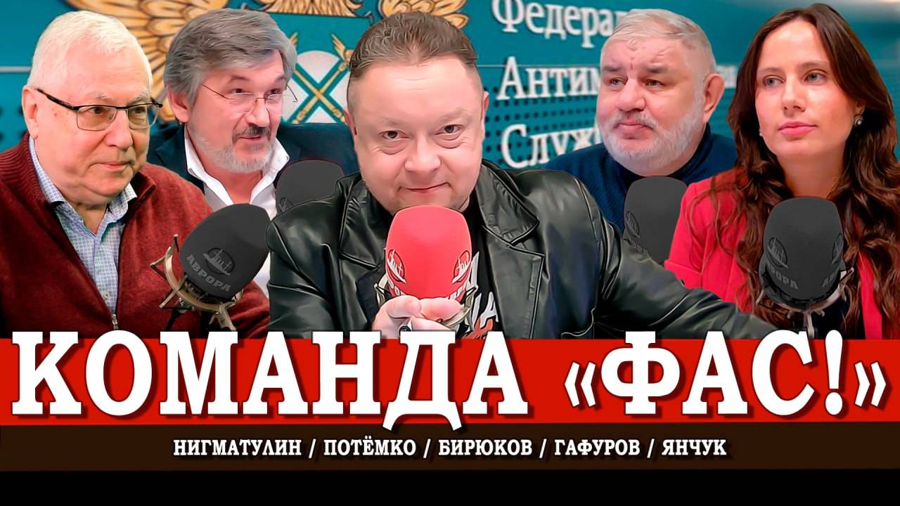 Как наш рынок захватили монополии, или Куда смотрит ФАС | Нигматулин | Гафуров | Янчук | Потёмко