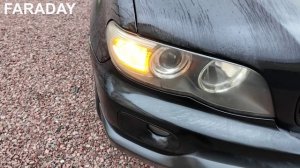 BMW e53 rest Установка модулей Ангельские глазки