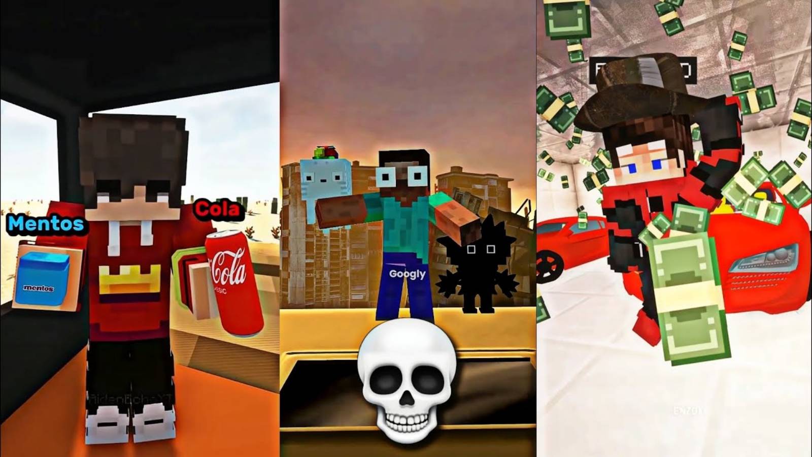 Подборка майнкрафт тик токов, Смешные, сигма момент, троллинг, юмор. Minecraft Шортс