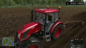 Farming Simulator 17 Сосновка пашем поле