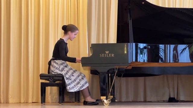 М. Мошковский Этюд №6 фа мажор опус 72 (февраль 2023) смотреть онлайн