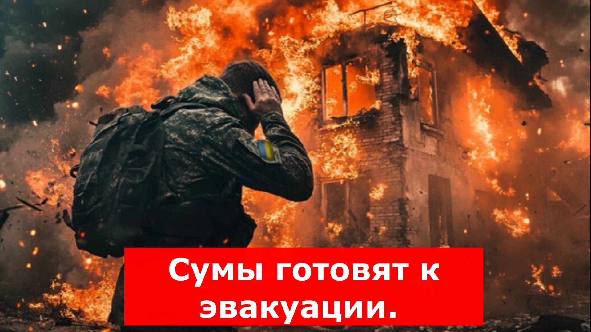 Сумы готовят к эвакуации. Бегство чиновников уже зафиксировано. Военкор Сладков обратился к украинца