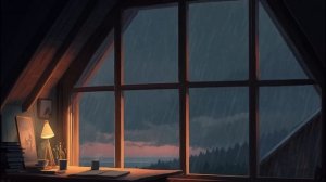 Дождливый Расслабляющий Лофи LoFi Hiphop Chillhop Mix для Учебы, Сна, Работы Лофи музыка Lofi Music