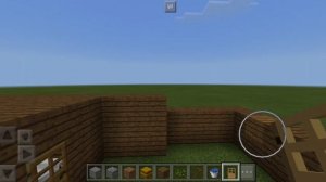 построил деревню свою в МАЙНКРАФТ PE