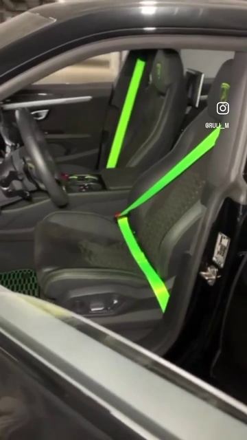 Замена штатных ремней Lamborghini Urus
