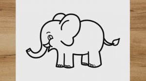 Рисуем Слона легко и быстро