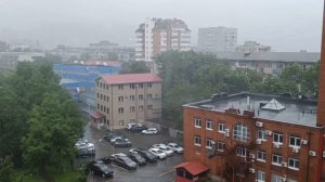 Тропический циклон во Владивостоке прямо сейчас