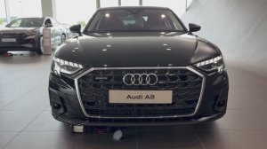Audi A8 S line 2025 обзор