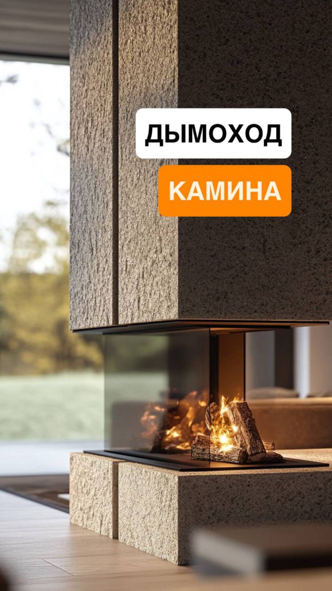Камин без дыма и проблем — как правильно сделать дымоход